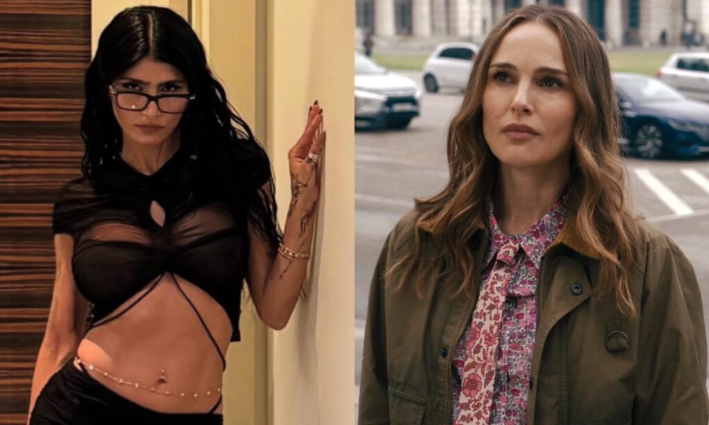 Mia Khalifa and Natalie Portman