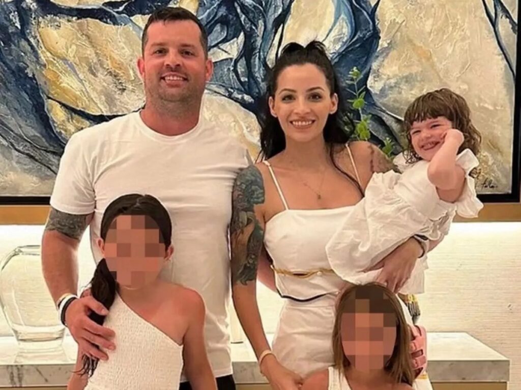 Christopher Scholtes and his family