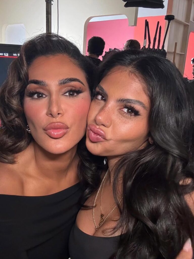 Huda Kattan and Huda Mustafa