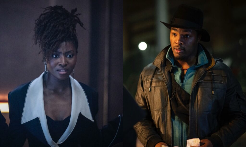 Jayme Lawson and Daniel Ezra