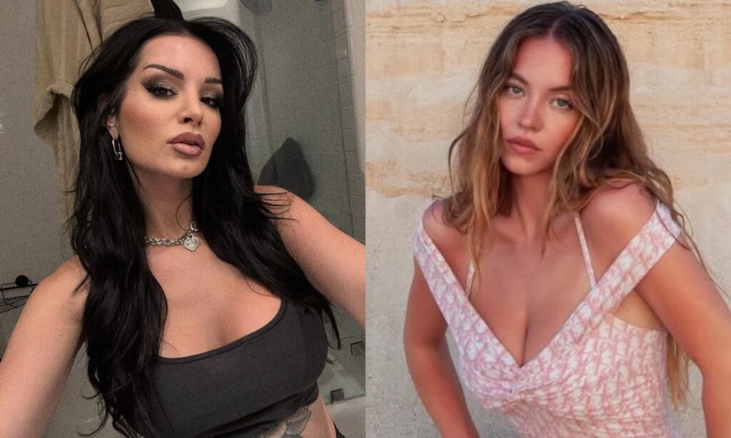 Saraya and Sydney Sweeney