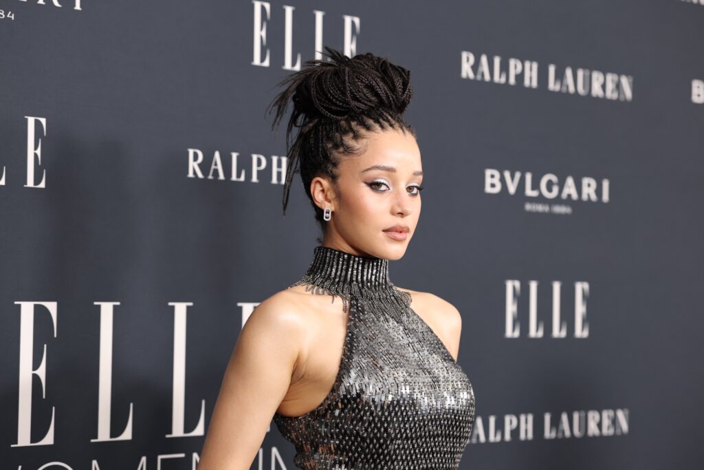 LOS ANGELES, CALIFORNIA - NOVEMBER 17: Chase Infiniti, wearing Ralph Lauren, attends ELLE's 2025 Women in Hollywood Celebration presented by Ralph Lauren and Bvlgari with support from evian, Hendrick's Gin, and Lucid Motors on November 17, 2025 in Los Angeles, California. (Photo by Amy Sussman/Getty Images for ELLE)