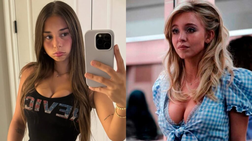 Sophie Rain and Cassie Howard aka (Sydney Sweeney)