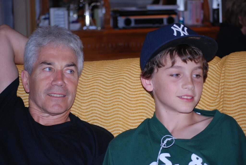 Marc and Timothée Chalamet