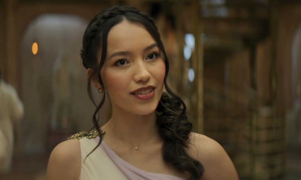 Jasmine Vega as Hylla in Percy Jackson - Episode 5 We Check In To C.C.’s Resort and Spa