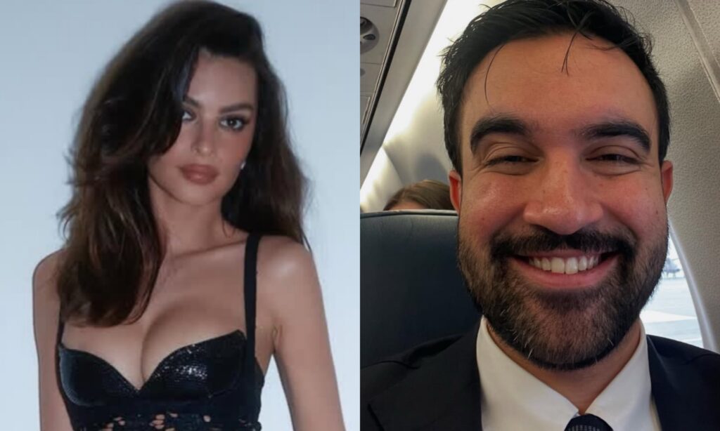 Emily Ratajkowski and Zohran Mamdani