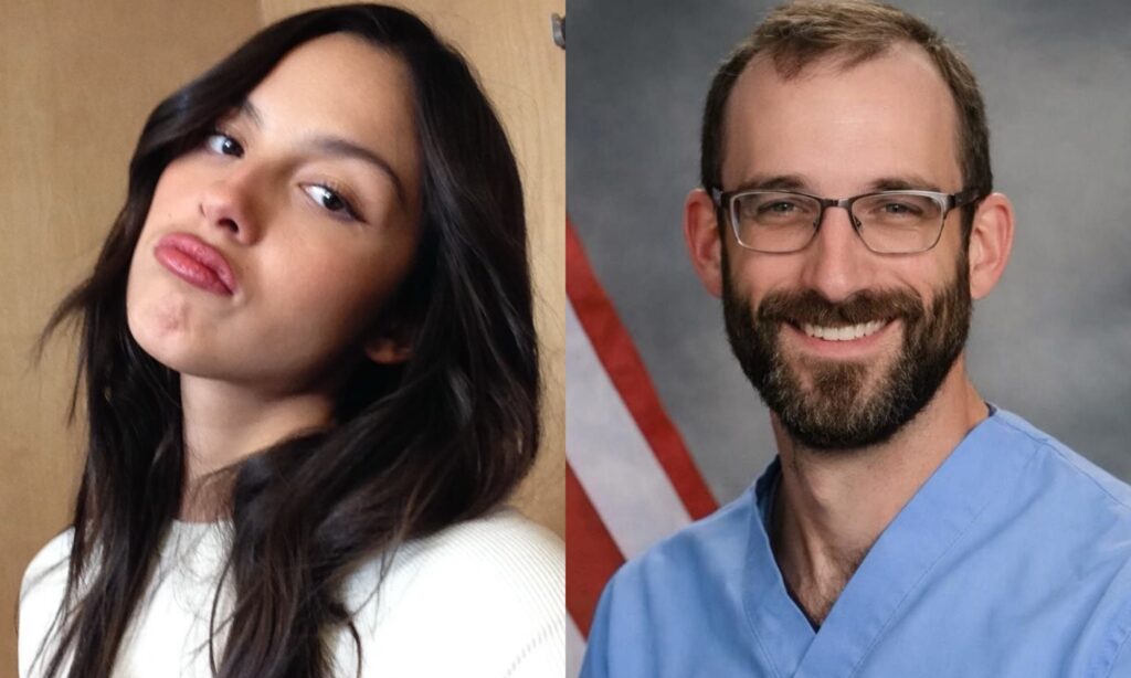 Olivia Rodrigo and Alex Pretti