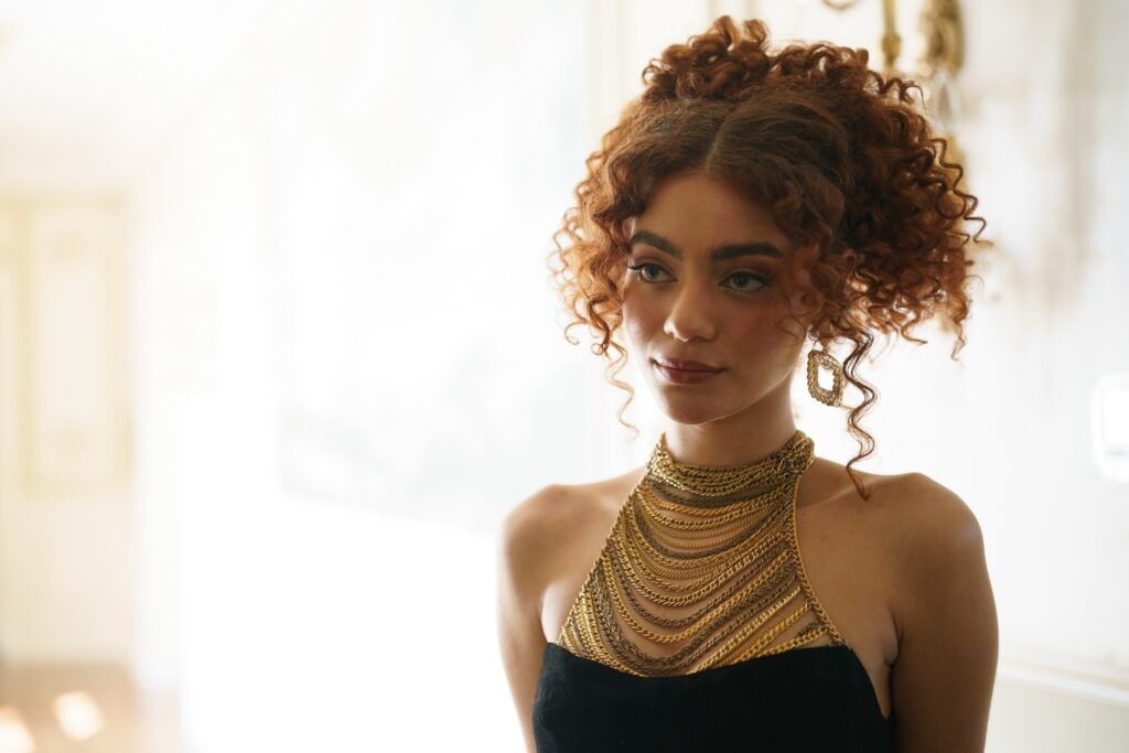 Heated Rivalry - Ksenia Daniela Kharlamova as Svetlana in Episode 102 of Heated Rivalry. Cr. Sabrina Lantos © 2025