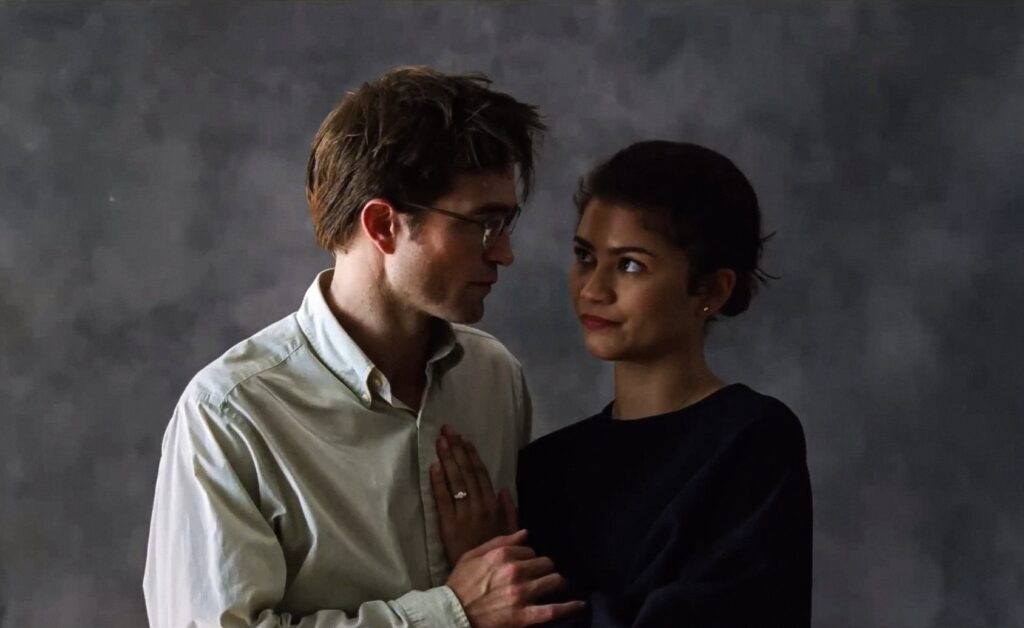 Zendaya and Robert Pattinson in The Drama