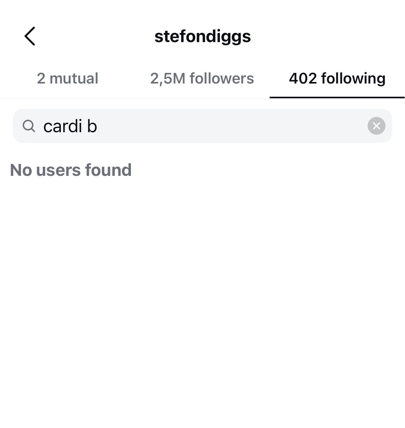 Stefon Digg's Instagram