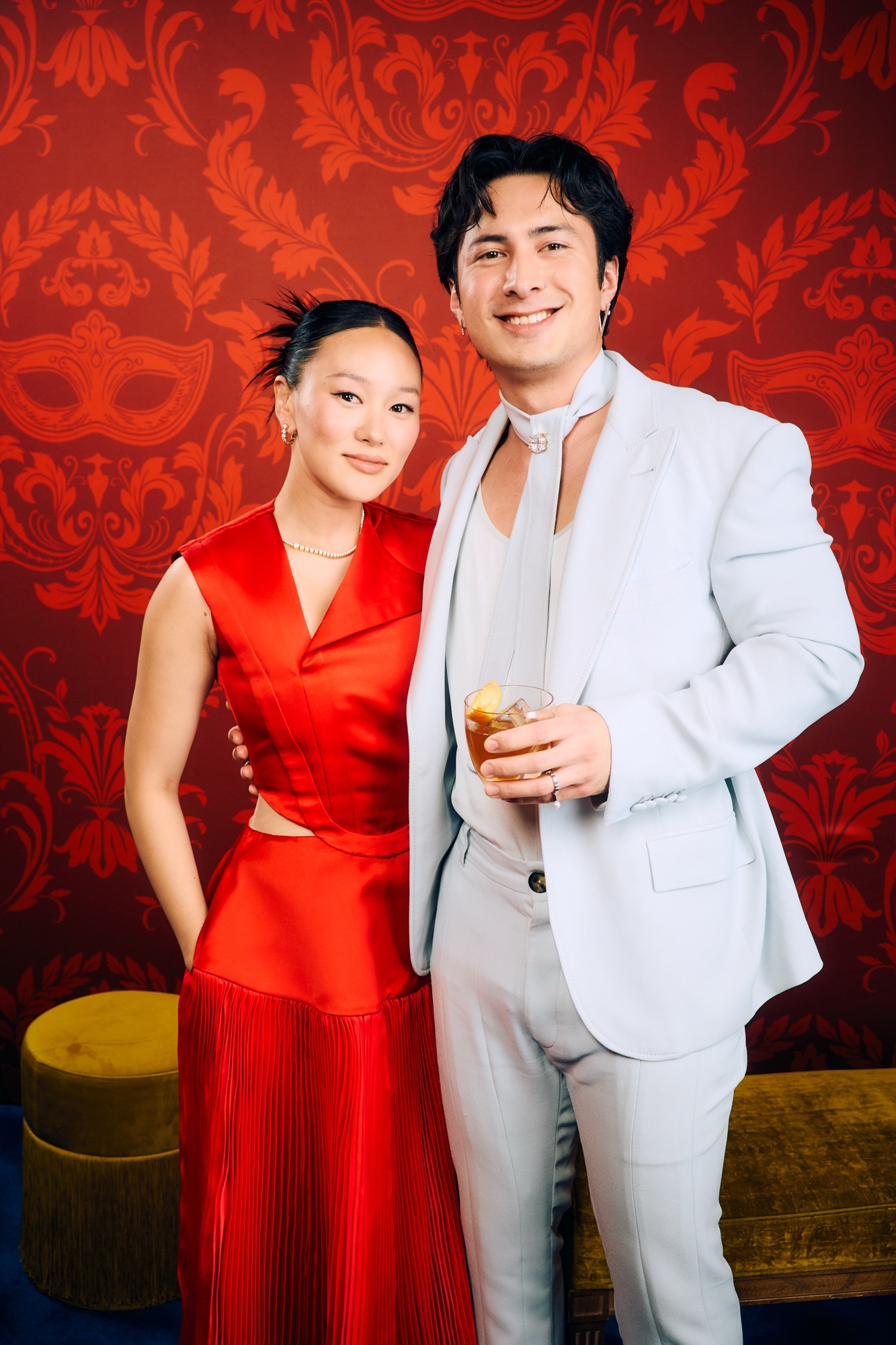 YERIN HA AND HUDSON WILLIAMS FOR BRIDGERTON x GOLD HOUSE LUNAR NEW YEAR