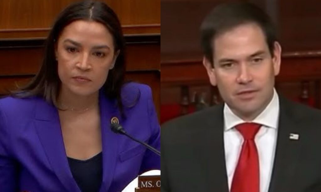AOC and Marco Rubio