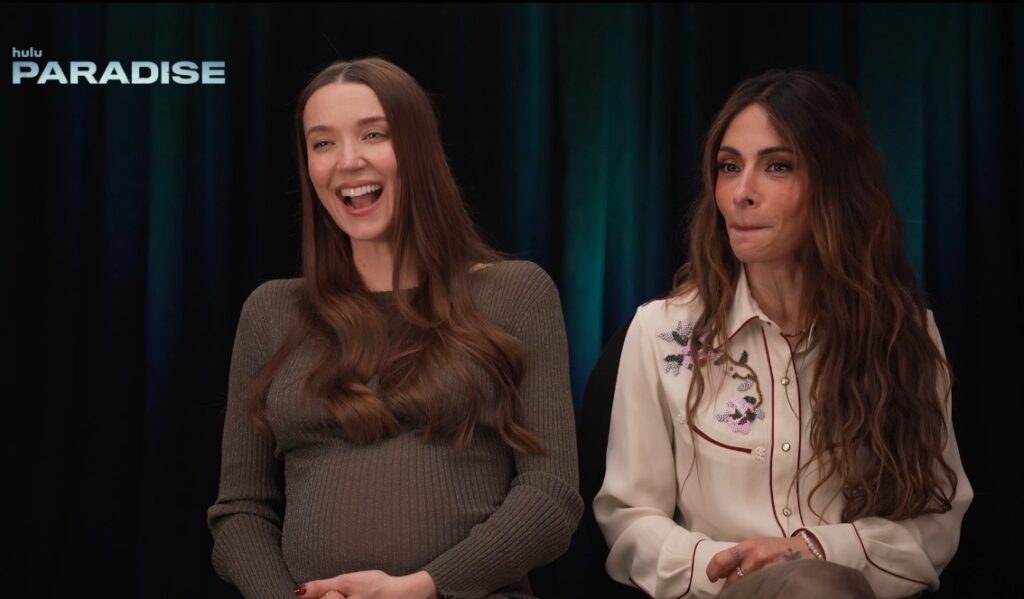 Nicole Brydon Bloom and Sarah Shahi