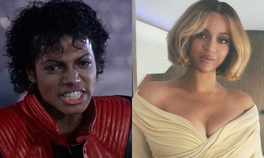 Michael Jackson and Beyoncé