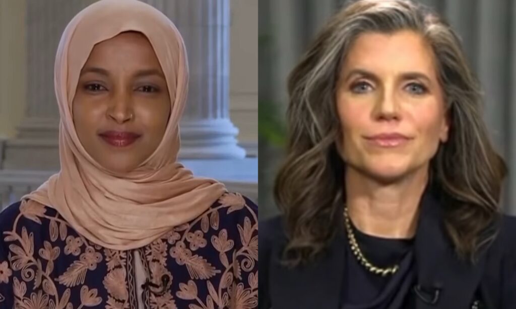 Ilhan Omar and Nancy Mace