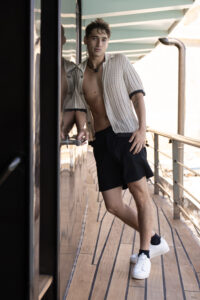 LOVE OVERBOARD - Get ready to hit the high seas with “Love Overboard”! Step aboard the ultimate luxury yacht, where sexy singles are ready to mix and mingle … and find love. But there’s a twist … gaining access to the yacht’s extravagant amenities won’t be so simple. As the journey unfolds, romance ignites; alliances form; and hearts are shattered. In the end, only one couple will reign supreme. Who will rise to the top, and who will be left stranded? (Disney/Jarno Iotti) JAMES