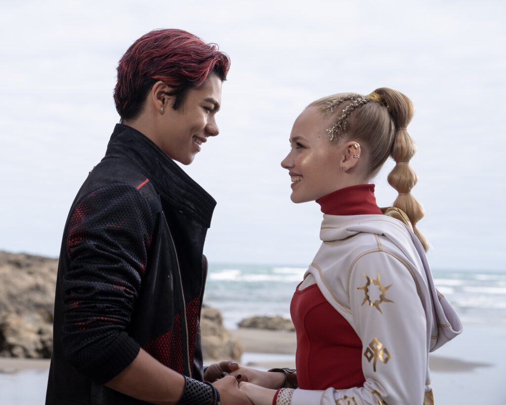 ZOMBIES 4: DAWN OF THE VAMPIRES - (Disney/Matt Klitscher) MALACHI BARTON, FREYA SKYE