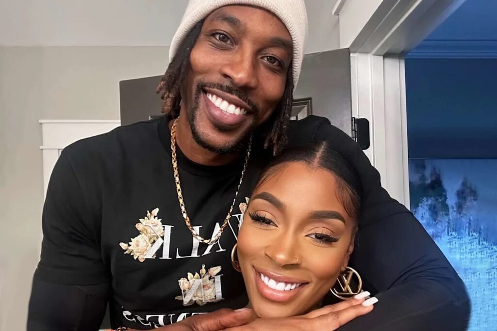 Amy Luciani and Dwight Howard