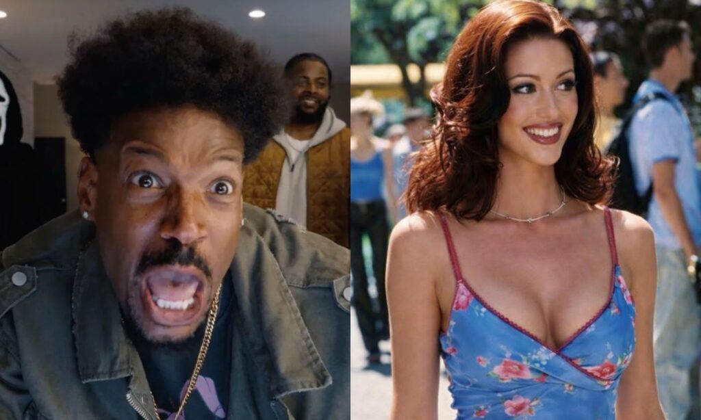 Marlon Wayans and Shannon Elizabeth