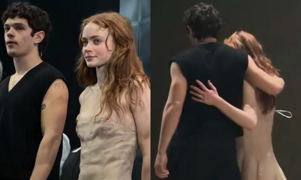 Noah Jupe and Sadie Sink