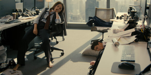 ELLA HUNT, WILL ANGUS NOT SUITABLE FOR WORK - From comedy hitmaker Mindy Kaling, “Not Suitable for Work” centers around five work-obsessed twenty-somethings striving for professional success and, if they have time, personal happiness in Manhattan’s most glamorous neighborhood, Murray Hill. (Disney) ELLA HUNT, WILL ANGUS