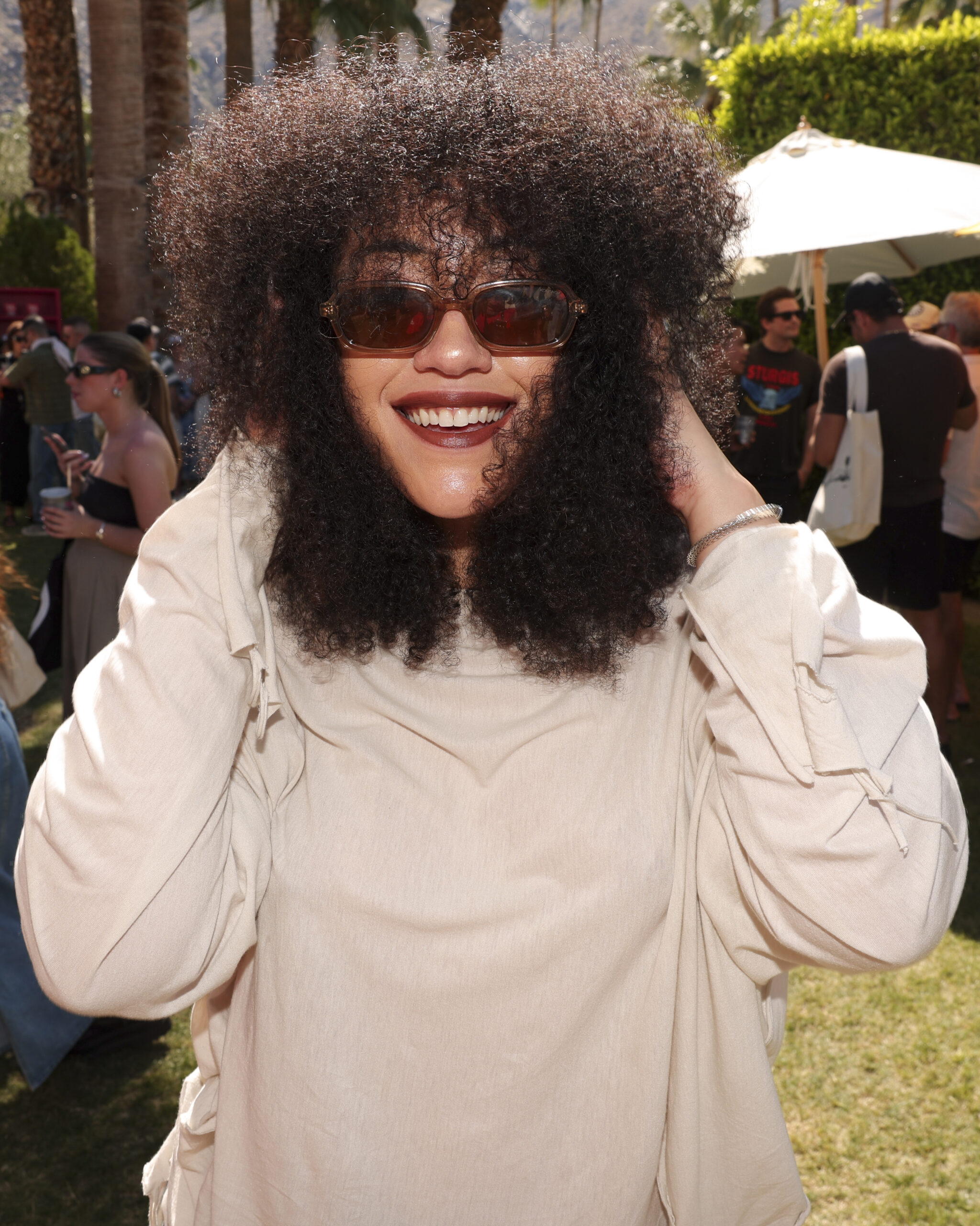Jenevieve at Interscope and Capitol Records Coachella Party 2026 on April 11, 2026 in Palm Springs, California. Photo Credit: Christopher Polk / @polkimaging for Interscope/Capitol