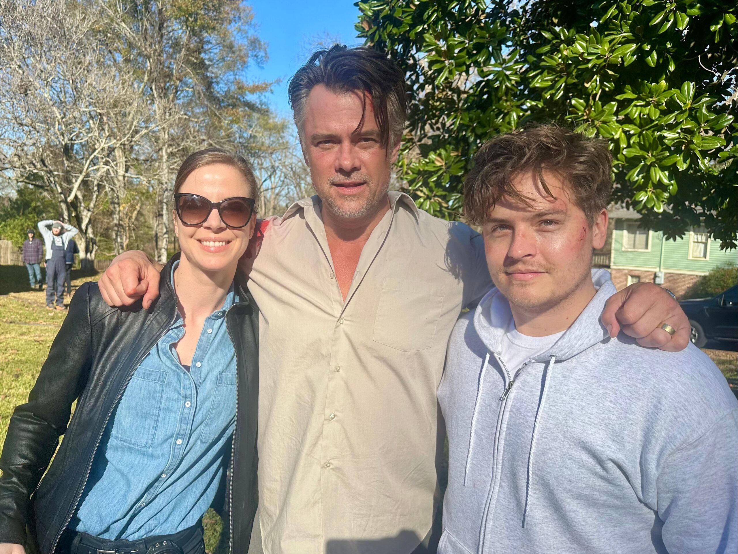 Elena Sanchez, Josh Duhamel, Dylan Sprouse