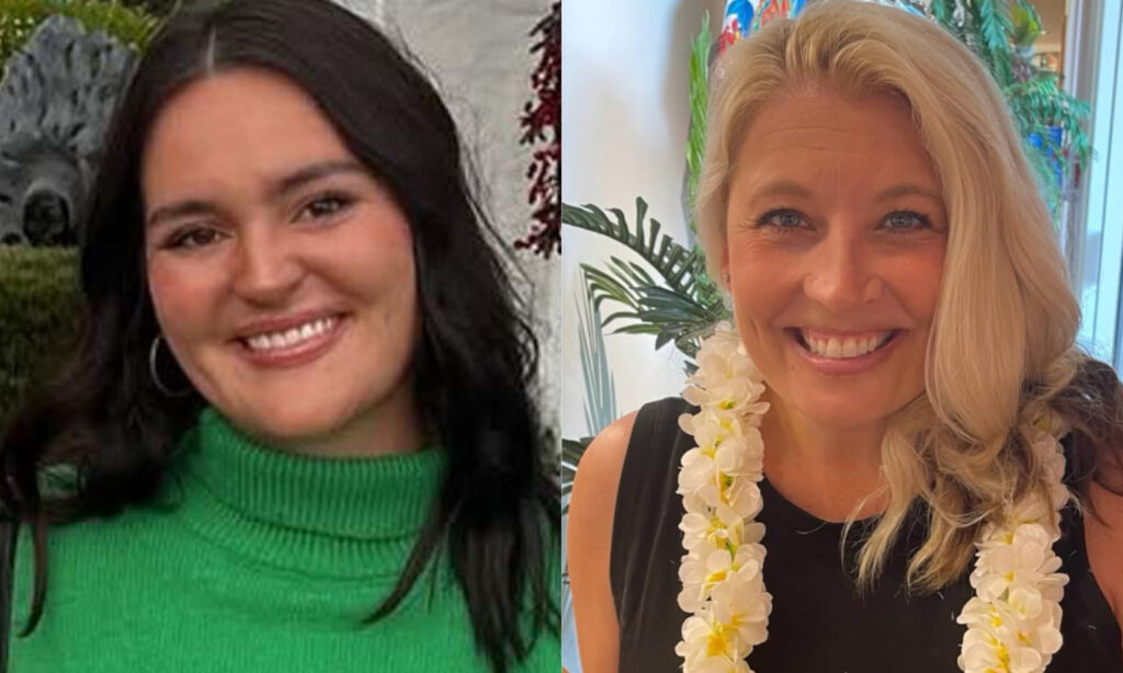 Haley Beck and Angela Burlaka