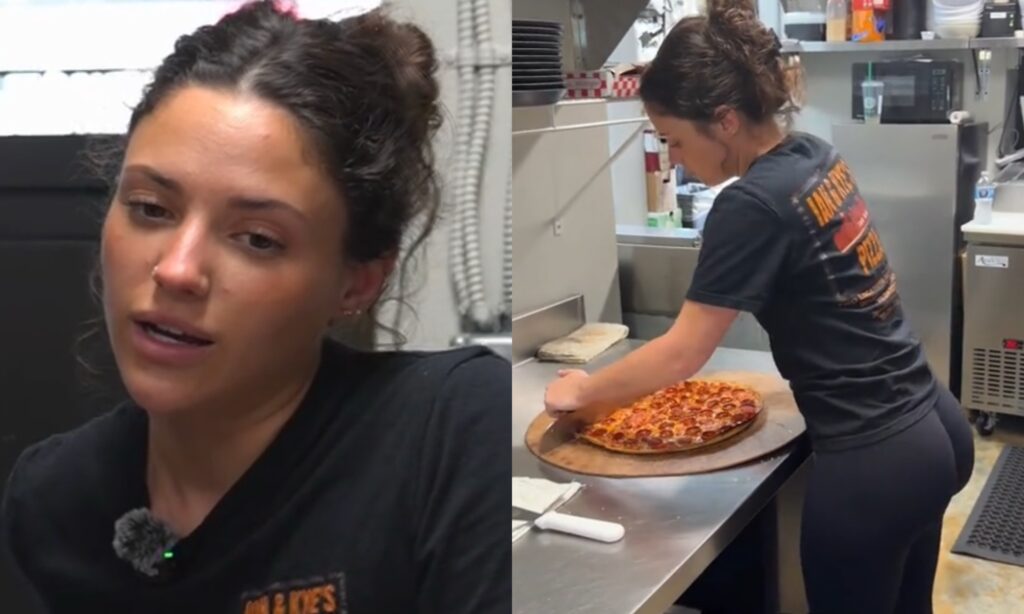 Aleaa Rose aka Viral Pizza Girl