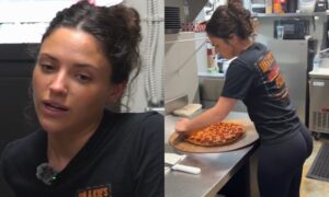 Aleaa Rose aka Viral Pizza Girl