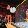 Sophie Cunningham announces a round in a lightweight fight during the UFC 329 event at T-Mobile Arena on July 11, 2026 in Las Vegas, Nevada. (Photo by Chris Unger/Zuffa LLC)
