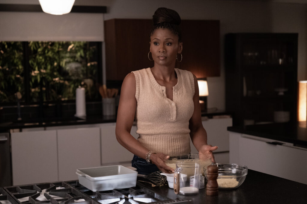 REASONABLE DOUBT – “Ignorant Sh*t” – Secrets come to light. A shocking discovery puts Ozzie’s parents in the hot seat. (Disney/Parrish Lewis) EMAYATZY CORINEALDI